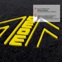 Tapis pour voitures MOMO Arrow Jaune PVC Universel: Plus de 300.000 produits de grandes marques en vente directe à prix usine su