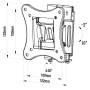 Support de TV TM Electron 15 kg 10-24: Plus de 300.000 produits de grandes marques en vente directe à prix usine sur cadeaufou.c