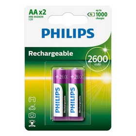 Piles Rechargeables Philips R6B2A260/10 1,2 V: Plus de 300.000 produits de grandes marques en vente directe à prix usine sur cad