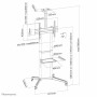 Trolley Neomounts FL50-550BL1 Noir Multicouleur 70: Plus de 300.000 produits de grandes marques en vente directe à prix usine su
