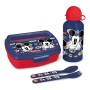 Ensemble Vaisselle pour Enfants Mickey Mouse Happy smiles 21 x 18 x 7 cm Rouge Bleu: Plus de 300.000 produits de grandes marques