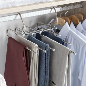 Cintre multiple pour pantalon 5 en 1 Havser InnovaGoods: Plus de 300.000 produits de grandes marques en vente directe à prix usi