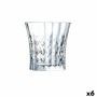 Verre Cristal d’Arques Paris Lady Diamond Transparent verre (270 ml) (Pack 6x): Plus de 300.000 produits de grandes marques en v