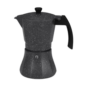 Cafetière Italienne EDM Noir Aluminium 12 Tasses Induction: Plus de 300.000 produits de grandes marques en vente directe à prix 