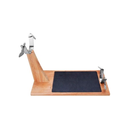 Jambonnier en Bois EDM Marron Bois Bois d'hévéa 30,5 x 43,8 cm: Plus de 300.000 produits de grandes marques en vente directe à p