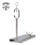 Support à jambon en acier inoxydable EDM Argenté Métal Acier inoxydable Aluminium 40 x 16,5 x 42 cm: Plus de 300.000 produits de