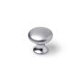 Pommeau Rei Argenté Métal Ø 25 x 24 mm Rond Finition mate 4 Pièces: Plus de 300.000 produits de grandes marques en vente directe