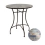 Table d'appoint Stuttgart Marron Fer (70 x 77 cm): Plus de 300.000 produits de grandes marques en vente directe à prix usine sur