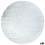 Dessous d'Assiette Bidasoa Ikonic Transparent verre Ø 33 cm (6 Unités) (Pack 6x): Plus de 300.000 produits de grandes marques en