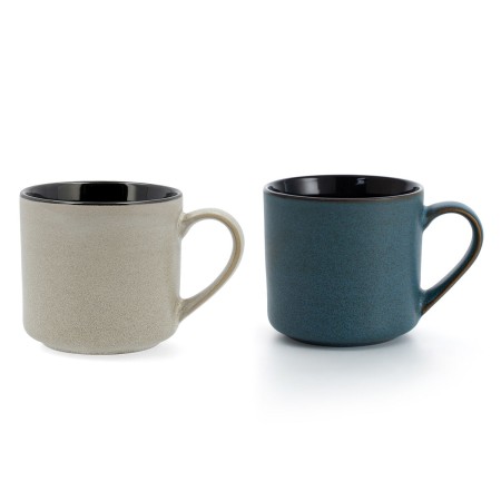 Tasse Bidasoa Blue Moon Céramique 540 ml (12 Unités) (Pack 12x): Plus de 300.000 produits de grandes marques en vente directe à 