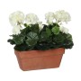 Plante décorative Mica Decorations Céramique Blanc Jaune PVC Géranium (29 x 13 x 40 cm): Plus de 300.000 produits de grandes mar