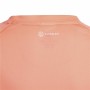 T shirt à manches courtes Enfant Adidas Aeroready Three Stripes Saumon: Plus de 300.000 produits de grandes marques en vente dir