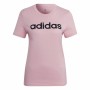 T-shirt à manches courtes femme Adidas Loungewear Essentials Slim Logo Rose: Plus de 300.000 produits de grandes marques en vent