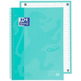 Cahier Oxford European Book School Menthe A4 A4+ 80 Volets 5 Pièces: Plus de 300.000 produits de grandes marques en vente direct