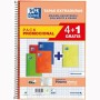 Cahier Oxford Write&Erase Multicouleur Din A4 80 Volets 21,5 x 31,5 cm 5 Pièces: Plus de 300.000 produits de grandes marques en 