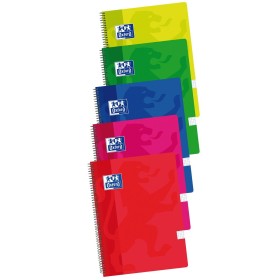 Cahier Oxford Multicouleur Din A4 80 Volets 21,5 x 31,5 cm 5 Pièces: Plus de 300.000 produits de grandes marques en vente direct