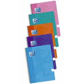 Cahier Oxford Multicouleur Din A4 80 Volets 21,5 x 31,5 cm 5 Pièces: Plus de 300.000 produits de grandes marques en vente direct