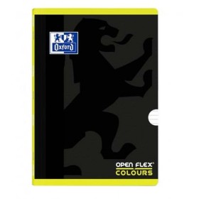 Carnet Oxford OPENFLEX Citron A4 48 Volets A rayures Agrafes 10 Unités (10 Pièces): Plus de 300.000 produits de grandes marques 