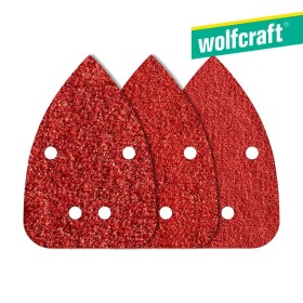 Papier abrasif Wolfcraft 1756000 80/120/240 g (9,6 x 13,6 cm): Plus de 300.000 produits de grandes marques en vente directe à pr