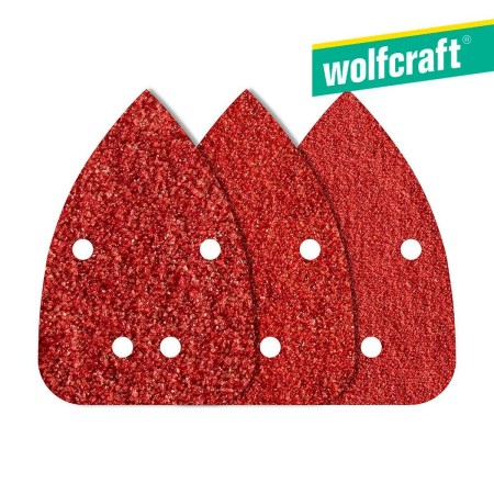 Papier abrasif Wolfcraft 1756000 80/120/240 g (9,6 x 13,6 cm): Plus de 300.000 produits de grandes marques en vente directe à pr
