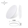 Applique LED EDM Aluminium Polymère 24 W 220-240 V 38 x 6,6 cm: Plus de 300.000 produits de grandes marques en vente directe à p