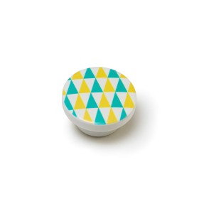 Pommeau Rei e223 Bleu Bois de hêtre Ø 40 x 22 mm 4 Pièces: Plus de 300.000 produits de grandes marques en vente directe à prix u