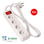 Rallonge 4 prises Schuko avec interrupteur EDM 41064 Schuko (5 m): Plus de 300.000 produits de grandes marques en vente directe 