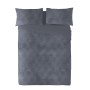 Housse de Couette Naturals ELBA Gris foncé Lit ½ persones (220 x 220 cm): Plus de 300.000 produits de grandes marques en vente d