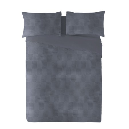 Housse de Couette Naturals ELBA Gris foncé Lit ½ persones (220 x 220 cm): Plus de 300.000 produits de grandes marques en vente d