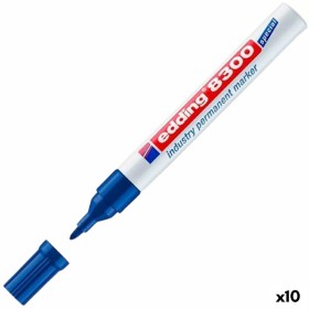 Marqueur permanent Edding 8300 Bleu (10 Unités): Plus de 300.000 produits de grandes marques en vente directe à prix usine sur c