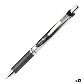 Stylo gel Pentel Energel XM Klick 0.7 Noir 12 Pièces: Plus de 300.000 produits de grandes marques en vente directe à prix usine 