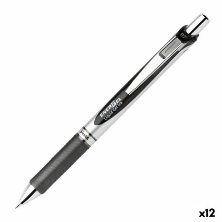 Stylo gel Pentel Energel XM Klick 0.7 Noir 12 Pièces: Plus de 300.000 produits de grandes marques en vente directe à prix usine 