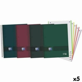 Lot de cahiers Oxford European Book 5 Multicouleur A4 120 Volets (5 Unités): Plus de 300.000 produits de grandes marques en vent