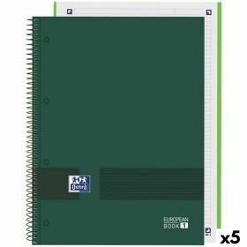 Cahier Oxford European Book Write&Erase Vert militaire A4 80 Volets (5 Unités): Plus de 300.000 produits de grandes marques en v