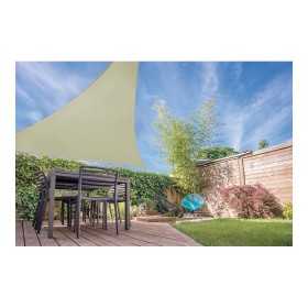 Auvent Ambiance Triangulaire Sable 3,6 x 3,6 x 3,6 m: Plus de 300.000 produits de grandes marques en vente directe à prix usine 