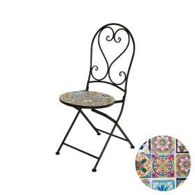 Chaise de jardin Praha Noir Extérieur Fer (39 x 47 x 94 cm): Plus de 300.000 produits de grandes marques en vente directe à prix