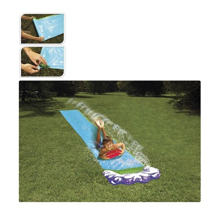 Toboggan d'eau 71 x 480 cm: Plus de 300.000 produits de grandes marques en vente directe à prix usine sur cadeaufou.com. Label b
