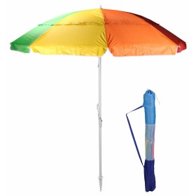 Parasol Plage Articulé Multicouleur Ø 220 cm: Plus de 300.000 produits de grandes marques en vente directe à prix usine sur cade