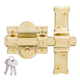 Serrure de sécurité Fac 301-rp/80 Doré Acier 50 mm 80 mm: Plus de 300.000 produits de grandes marques en vente directe à prix us