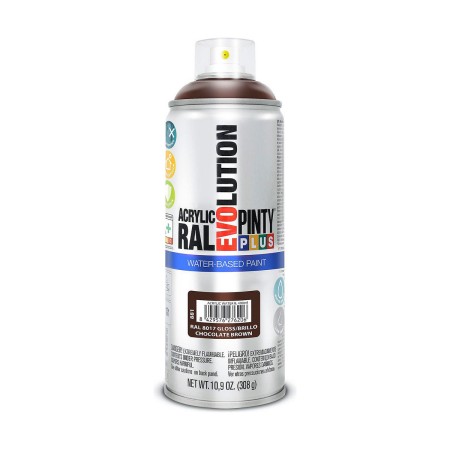 Peinture en spray Pintyplus Evolution RAL 8017 Base d'eau Chocolat 400 ml: Plus de 300.000 produits de grandes marques en vente 