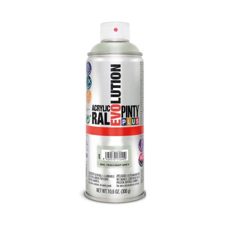 Peinture en spray Pintyplus Evolution RAL 7035 400 ml Gris clair: Plus de 300.000 produits de grandes marques en vente directe à