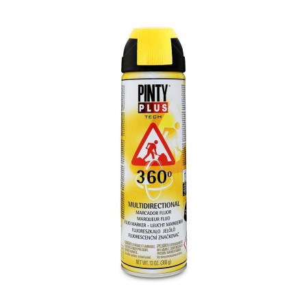 Peinture en spray Pintyplus Tech T146 360º Jaune 500 ml: Plus de 300.000 produits de grandes marques en vente directe à prix usi
