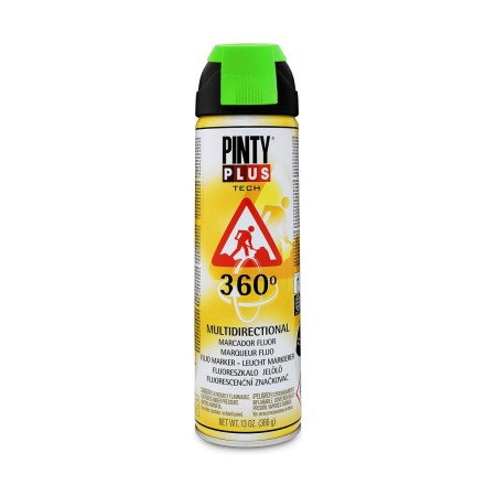 Peinture en spray Pintyplus Tech T136 360º Vert 500 ml: Plus de 300.000 produits de grandes marques en vente directe à prix usin
