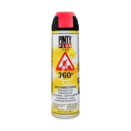 Peinture en spray Pintyplus Tech T107 360º Rouge 500 ml: Plus de 300.000 produits de grandes marques en vente directe à prix usi
