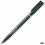 Marqueur permanent Staedtler Lumocolor Special F Noir (10 Unités): Plus de 300.000 produits de grandes marques en vente directe 