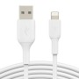 Câble USB vers Lightning Belkin CAA001BT2MWH 2 m Blanc: Plus de 300.000 produits de grandes marques en vente directe à prix usin
