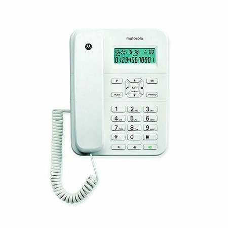 Téléphone fixe Motorola CT202 Blanc: Plus de 300.000 produits de grandes marques en vente directe à prix usine sur cadeaufou.com
