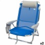 Chaise Pliante avec Repose-Tête Aktive Gomera Bleu 51 x 76 x 45 cm (2 Unités): Plus de 300.000 produits de grandes marques en ve