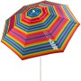Parasol Aktive Multicouleur Oxford Acier Tissu Oxford 220 x 207 x 220 cm (6 Unités): Plus de 300.000 produits de grandes marques