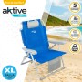 Chaise Pliante avec Repose-Tête Aktive Bleu 55 x 86 x 66 cm (2 Unités): Plus de 300.000 produits de grandes marques en vente dir